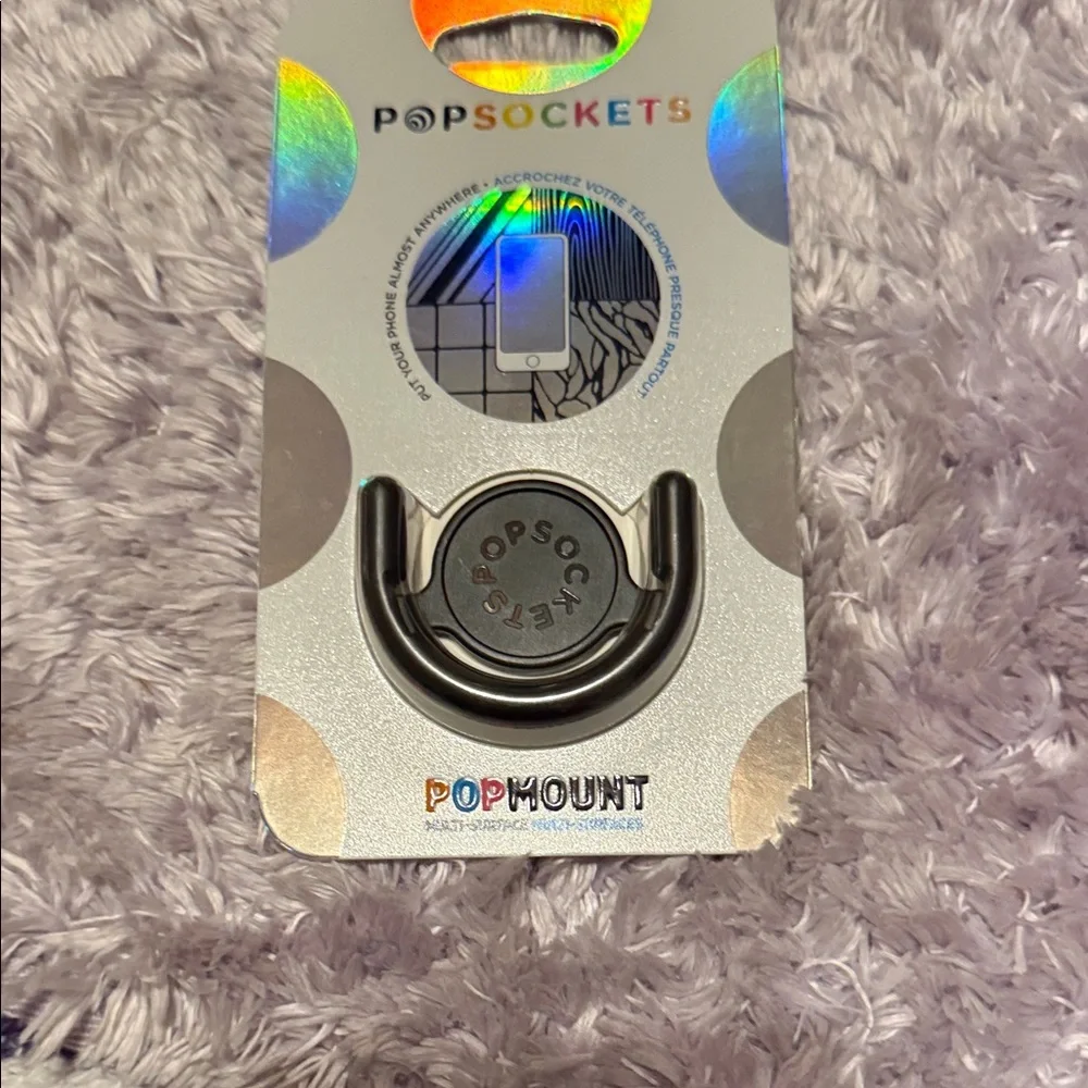 5/$25 PopSocket Black Phone Mount